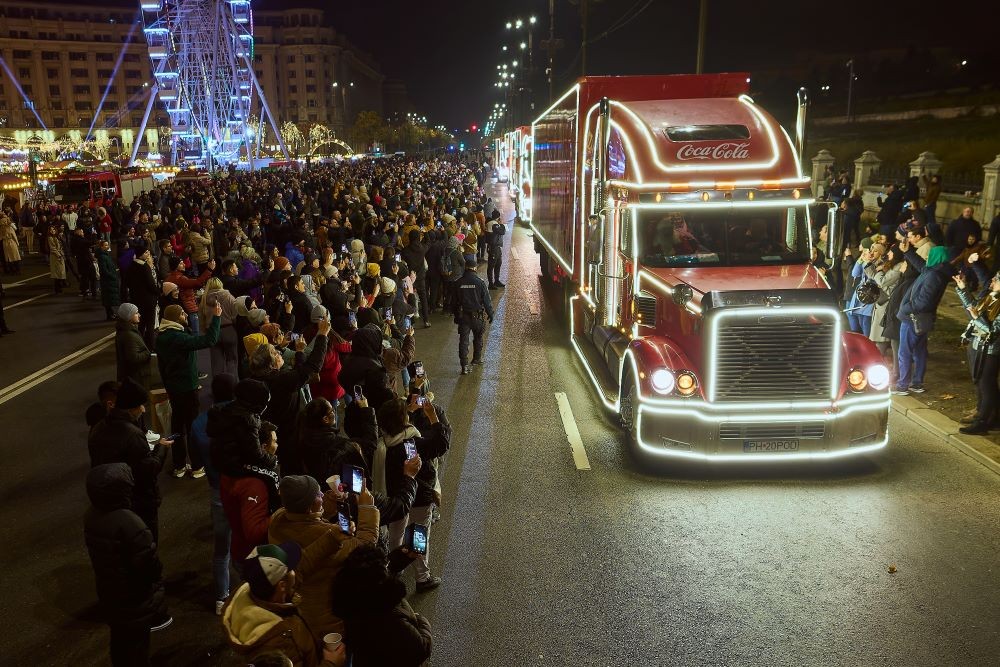Caravana Coca-Cola de Crăciun este gata de start