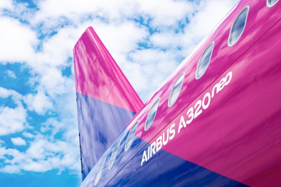 Wizz Air lansează zboruri din Craiova către Paris, Napoli, Atena și Barcelona